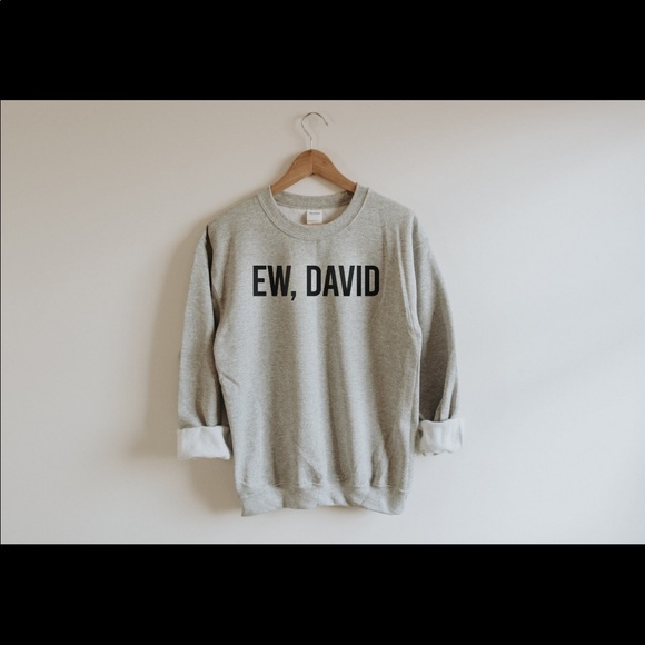 etsy Tops - Schitts Creek “Ew David” sweatshirt
